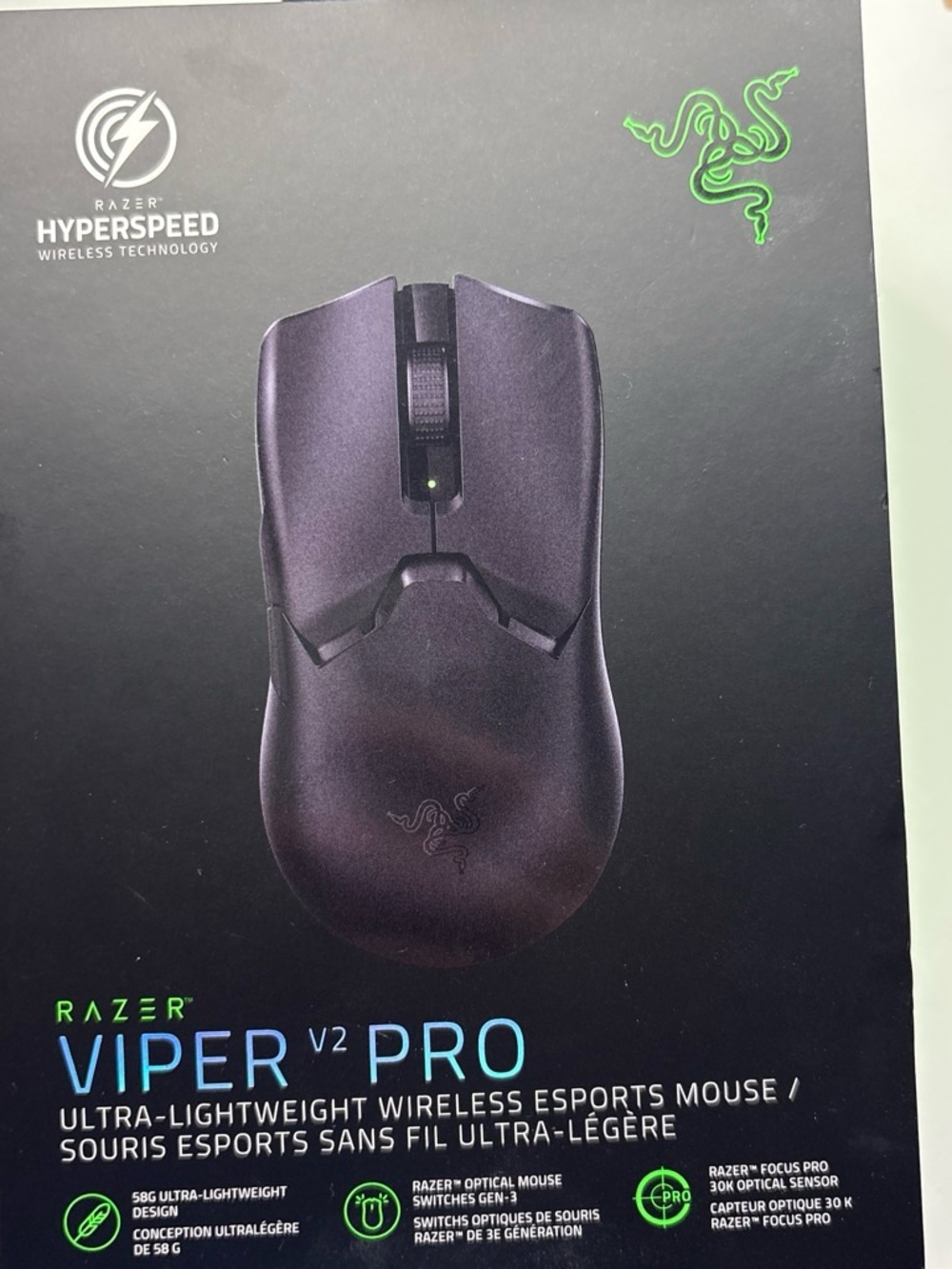 Razer Viper V2 Pro Wireless Gaming Mouse — Black and White